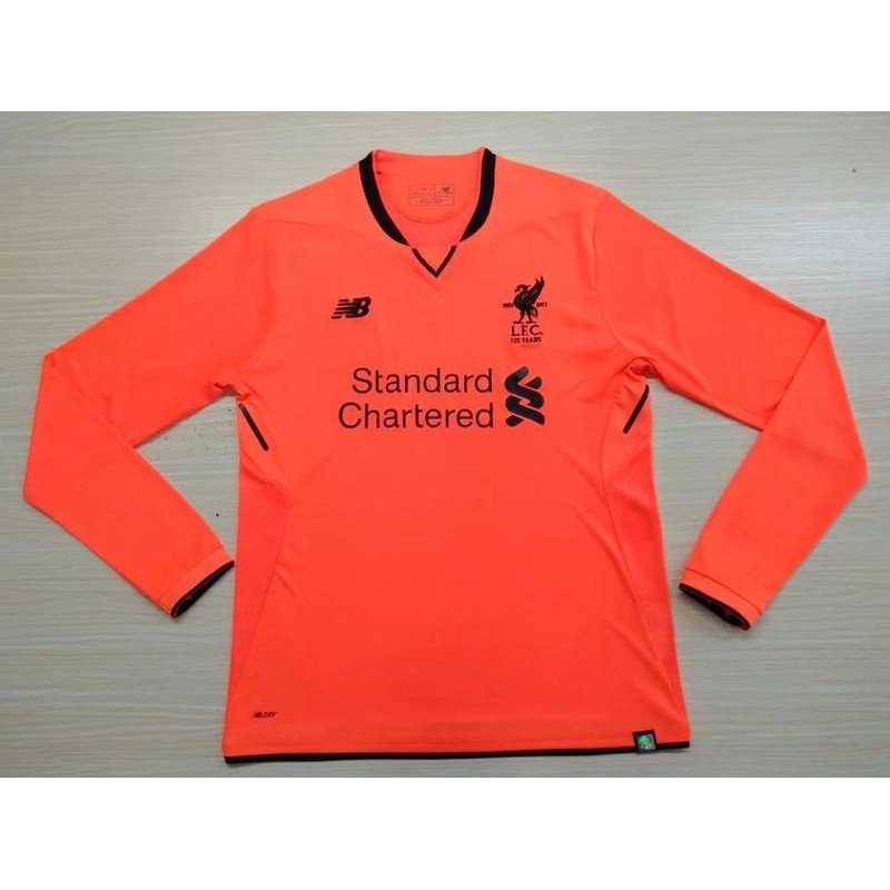 Liverpool 3rd orange longs leeves Size 