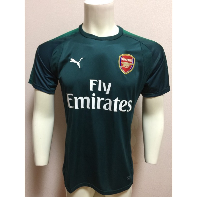 Arsenal Green Goalkeeper Kit,Arsenal Green Away Kit 1982,Size:17-18 Arsenal  goalkeeper green soccer jersey