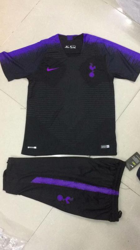 Tottenham Hotspur Purple Jersey,Tottenham Kit 18 19,Size:18-19 tottenham  purple SS training set