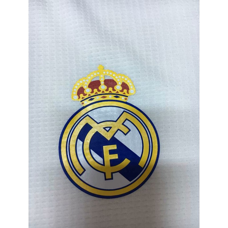 What Does Real Mean In Real Madrid,Cheap Real MLB Jerseys,Real marid home  long sleeves player version Size:18-19