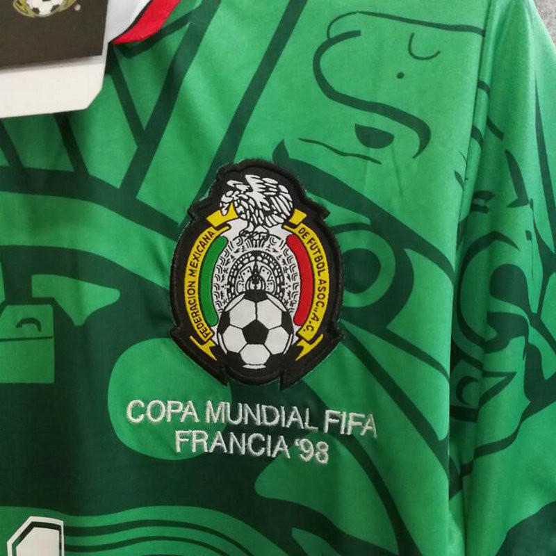 Retro Mexico Football Jersey 1998 