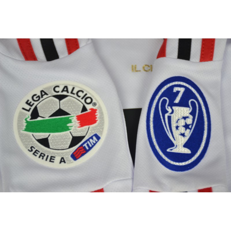 € 25.49  Retro Jersey 2009-2010 AC Milan Away White Vintage Soccer Jersey  Football Shirt Sale