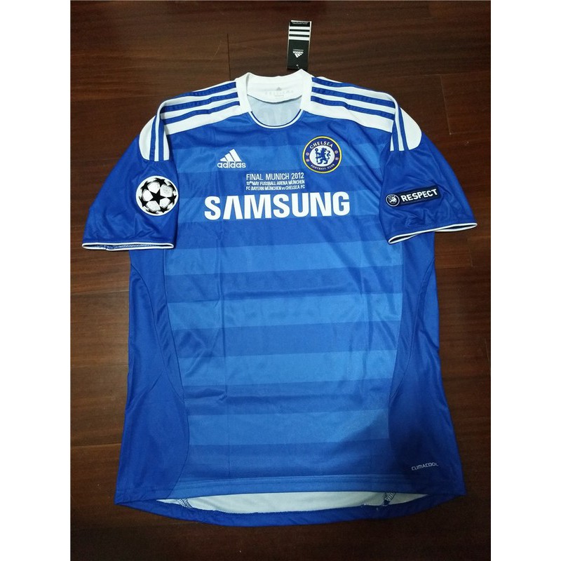 FC Chelsea 2012 Champions League final jersey shirt